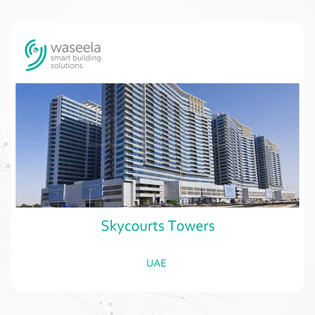 aseela delivered a full Structured Cabling System Installation for Skycourts Towers, Dubai; 27,000 points